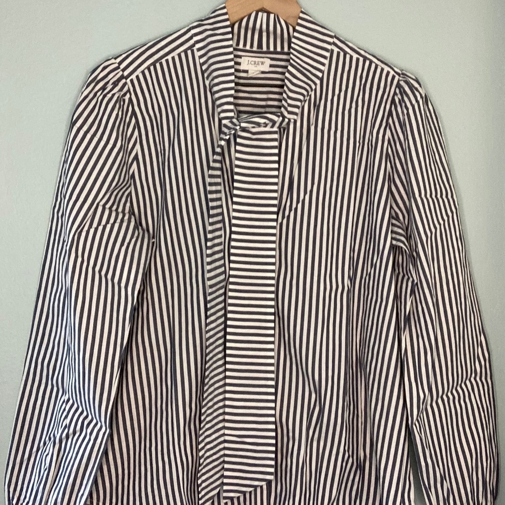 JCrew button down long-sleeve top